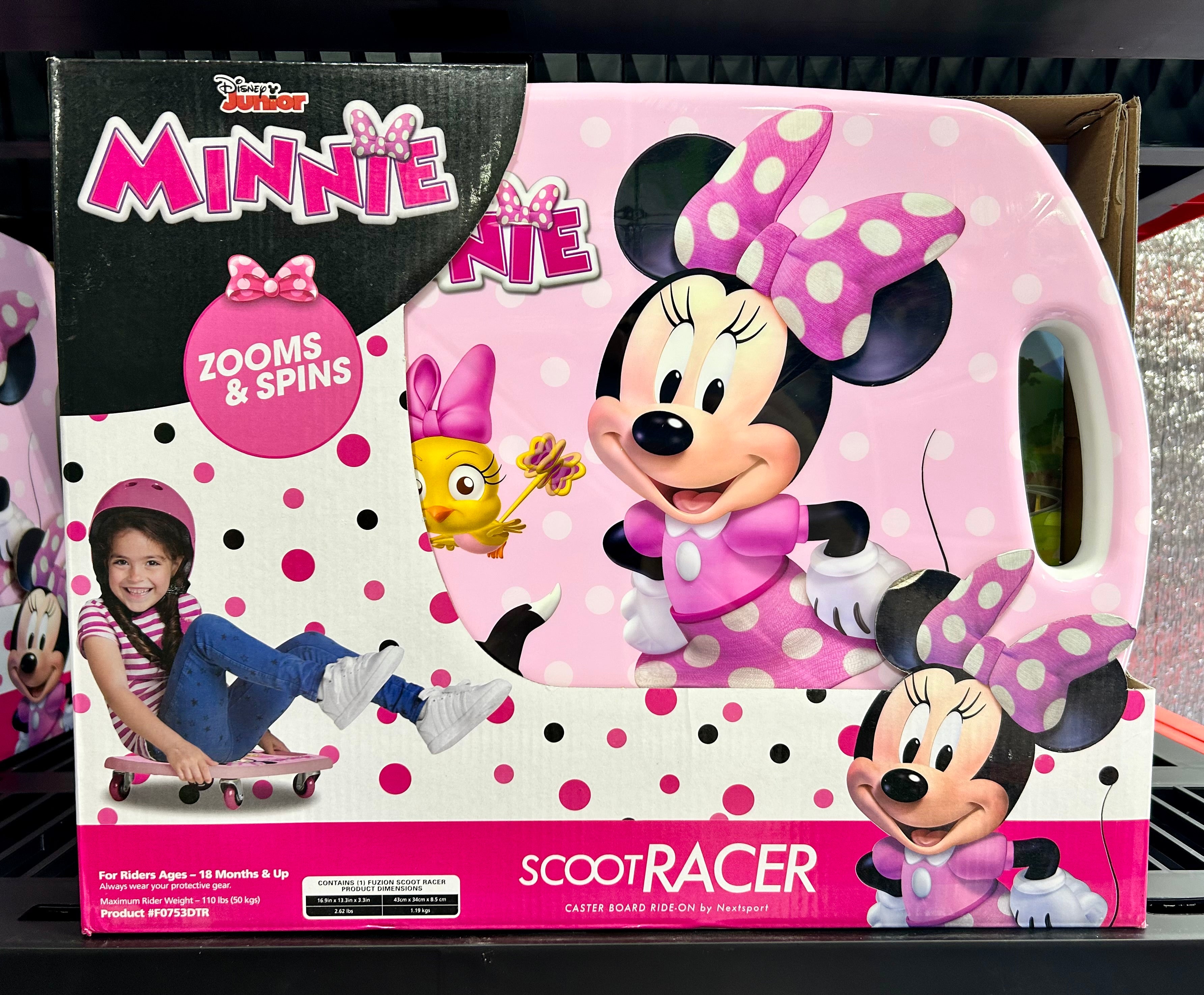 Minnie mouse store spin racer