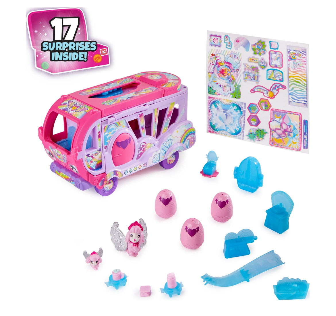 Hatchimals CollEGGtibles Transforming Rainbow-cation Camper 38213