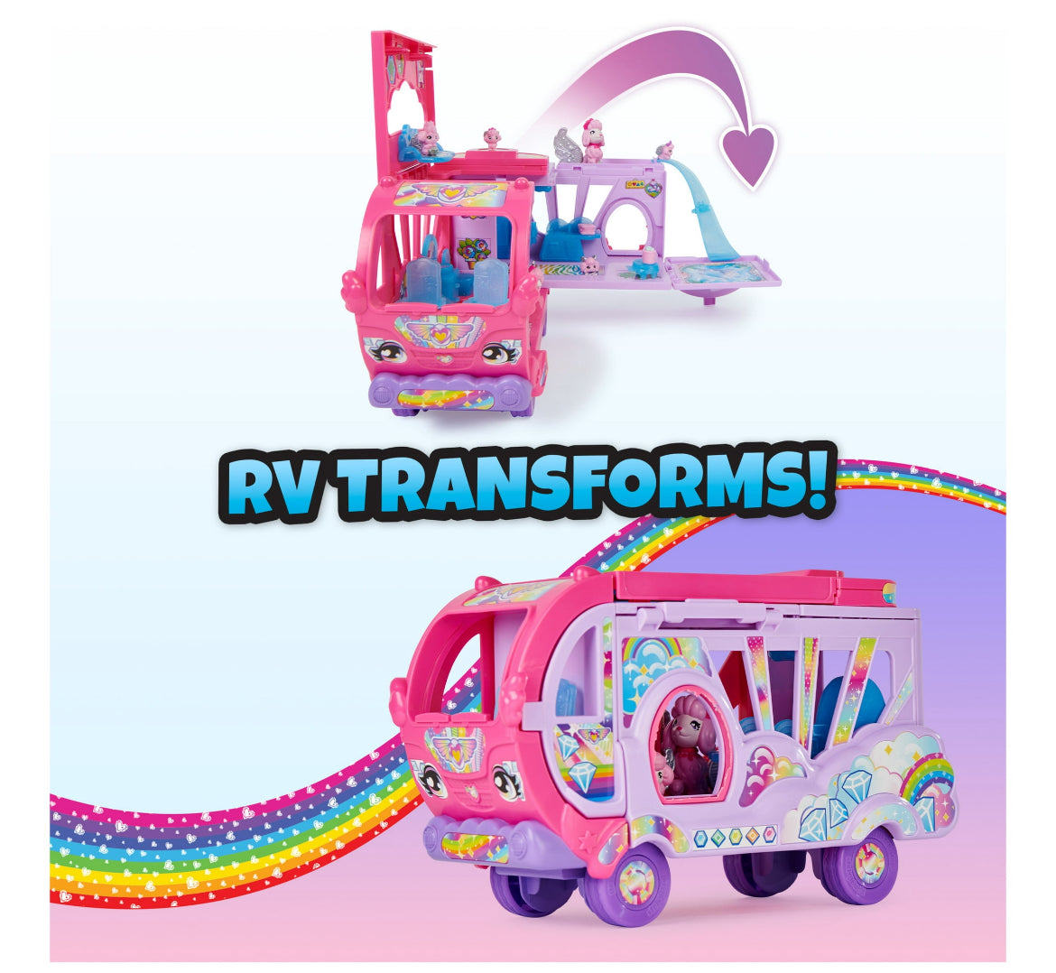 Hatchimals CollEGGtibles Transforming Rainbow-cation Camper 38213