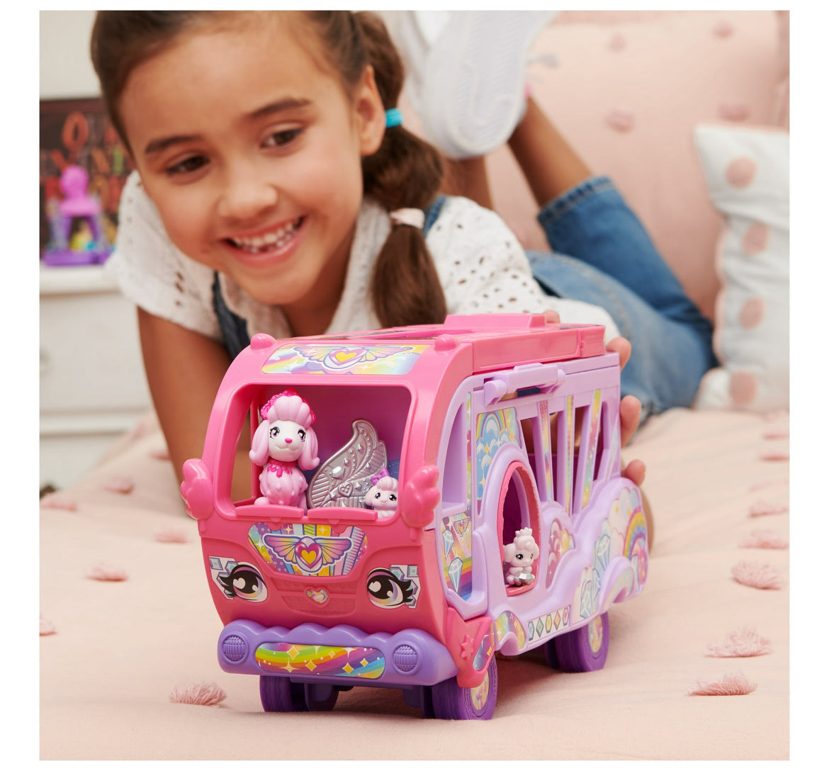 Hatchimals CollEGGtibles Transforming Rainbow-cation Camper 38213