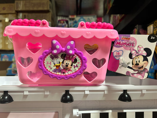 Disney Minnie Mouse Bowtastic Shopping Basket Set 88083