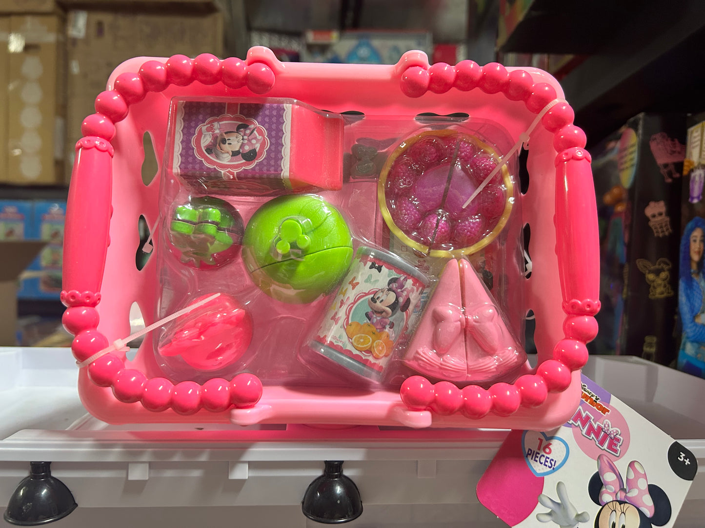 Disney Minnie Mouse Bowtastic Shopping Basket Set 88083