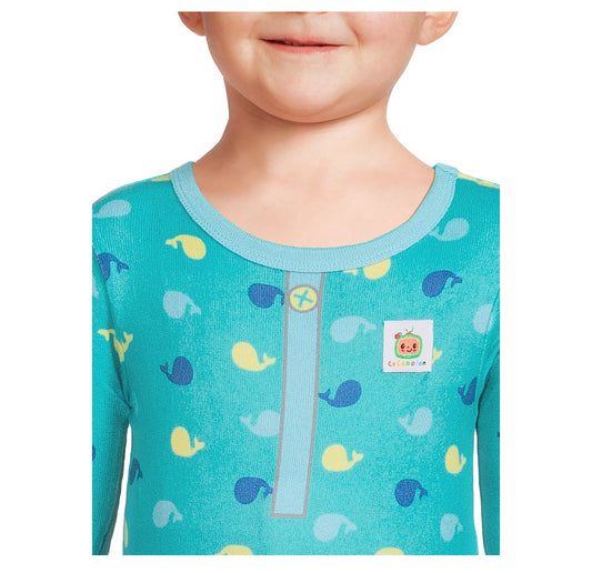 CoComelon Toddler Boy Uniform Snug-Fit Pajama Set, 2-Piece