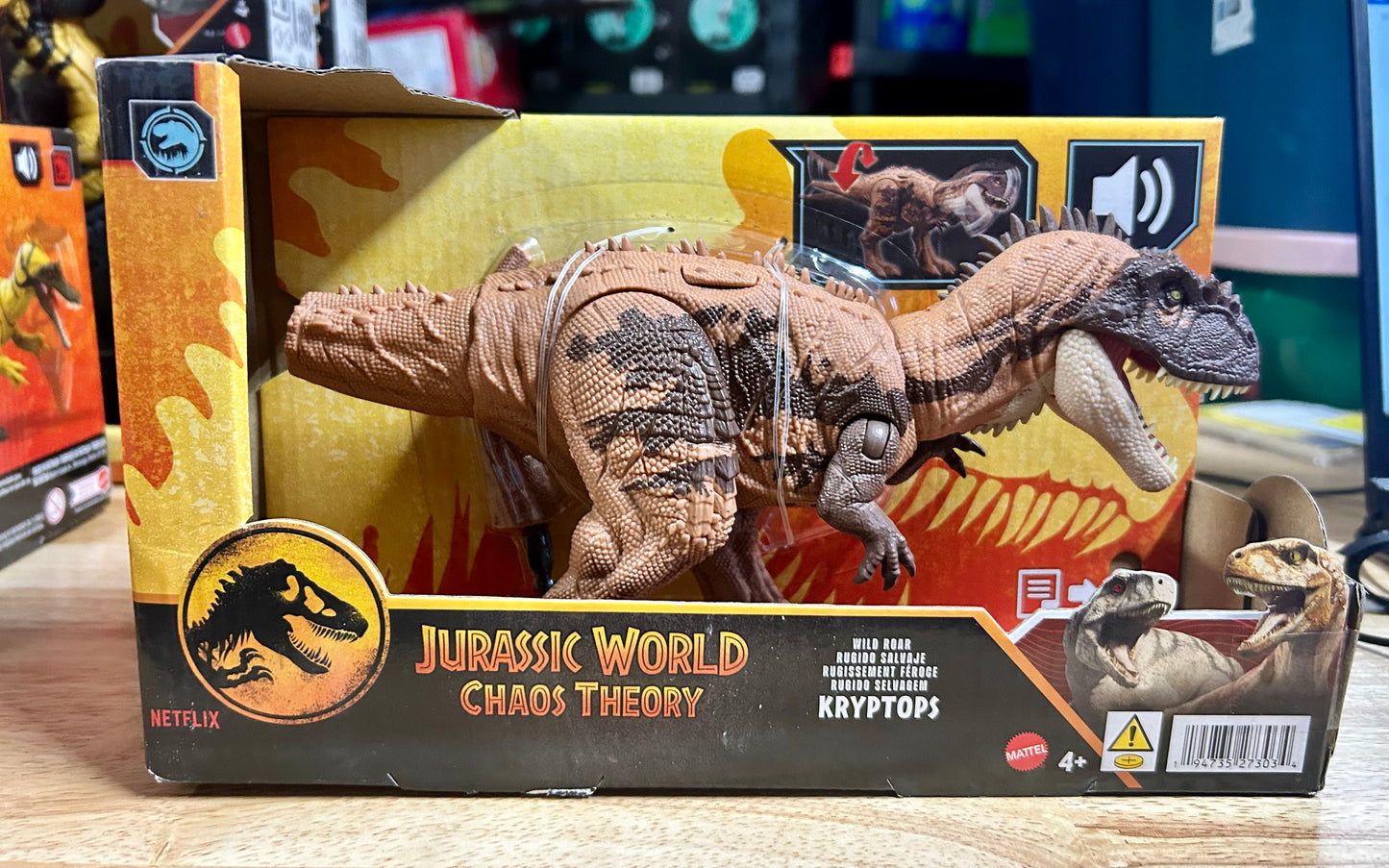 Jurassic World Chaos Theory Wild Roar Kryptops Action Figure 27303