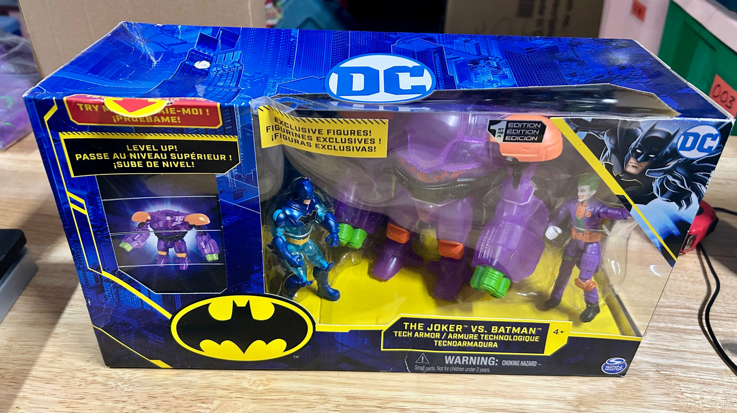 Batman 4-inch The Joker Vs. Batman Action Figure Set (Walmart Exclusive) 36840