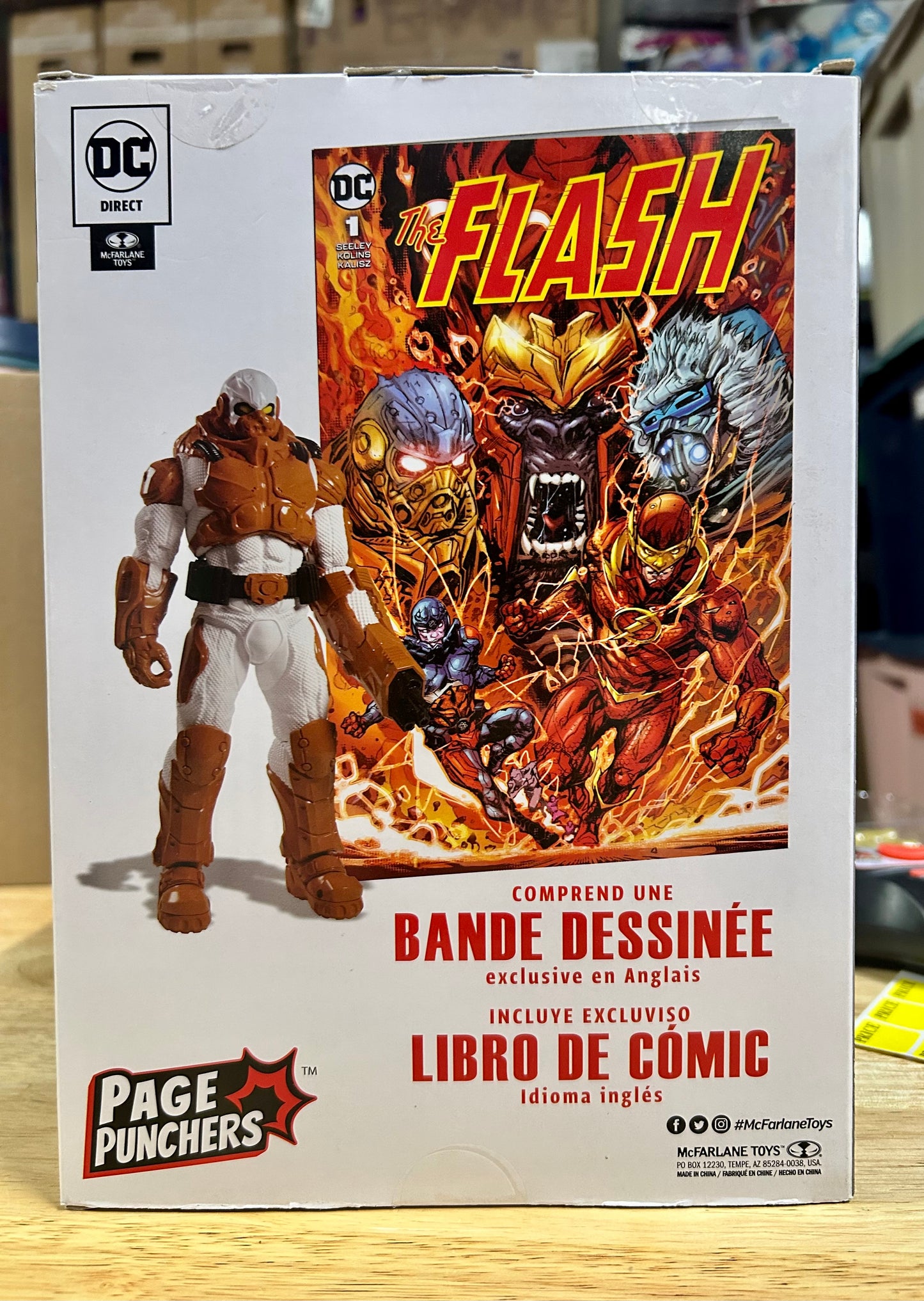 Heat Wave w/The Flash Comic 7" Figure 15909