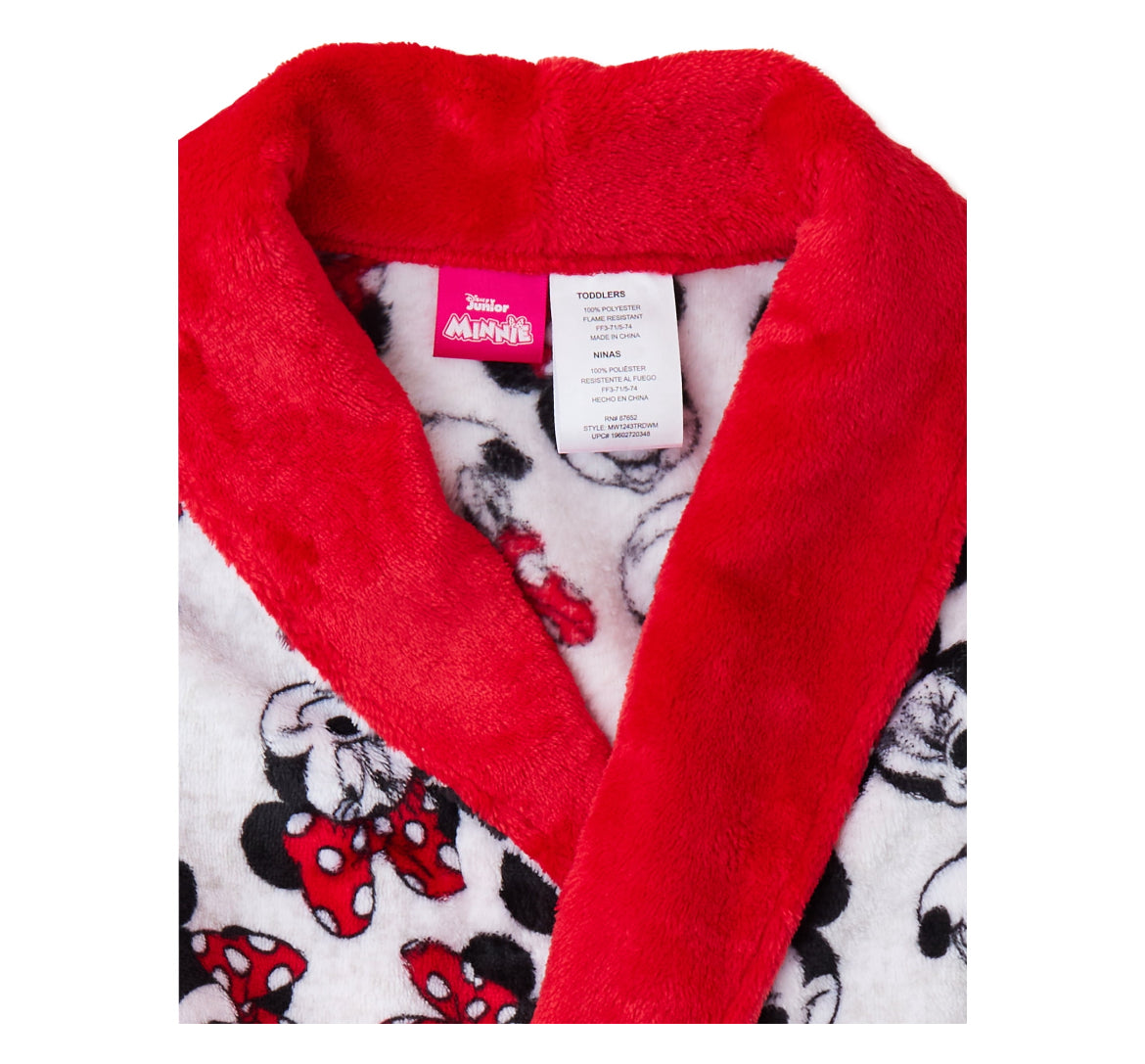 Minnie Mouse Toddler Girls Pajama Robe