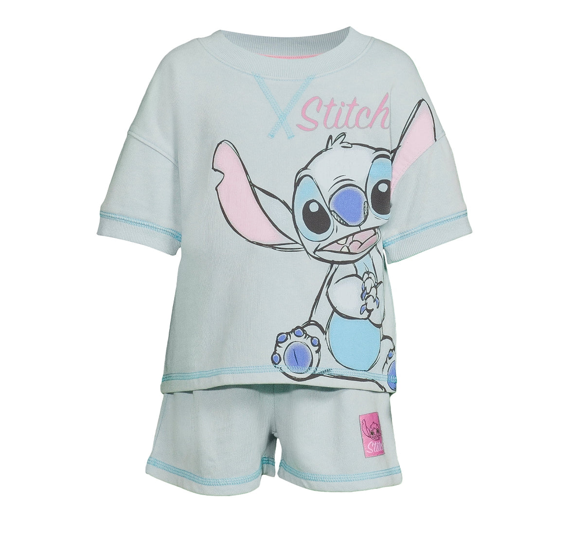 Lilo & Stitch Toddler Girls Tee and Shorts Set, 2-Piece