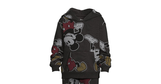 Mickey Mouse Toddler Boy Fleece Hoodie 4T 35682a