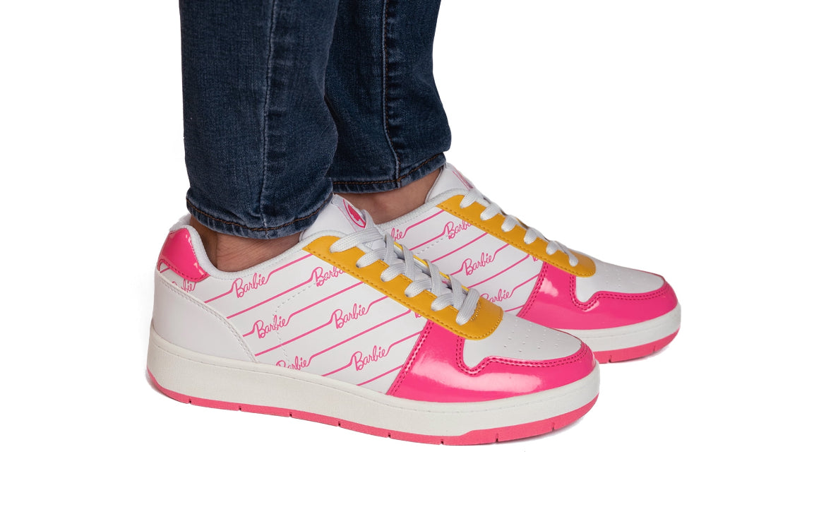 Barbie Women's Casual Court Sneaker Shoe
