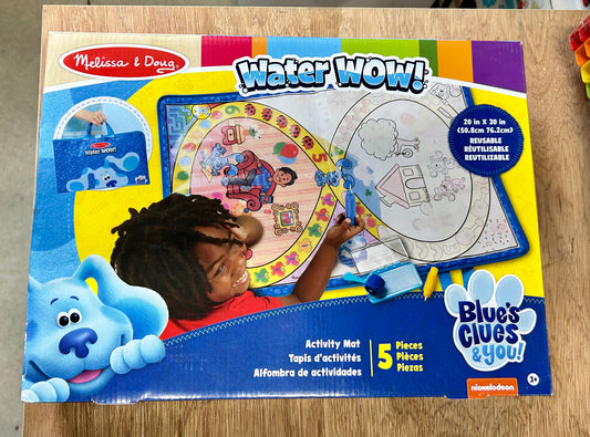 Melissa & Doug Blue’s Clues & You! Water Wow! Activity Mat