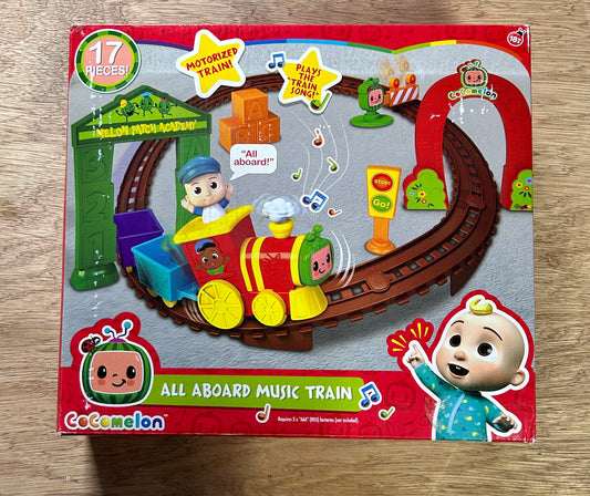 CoCoMelon All Aboard Music Train Set