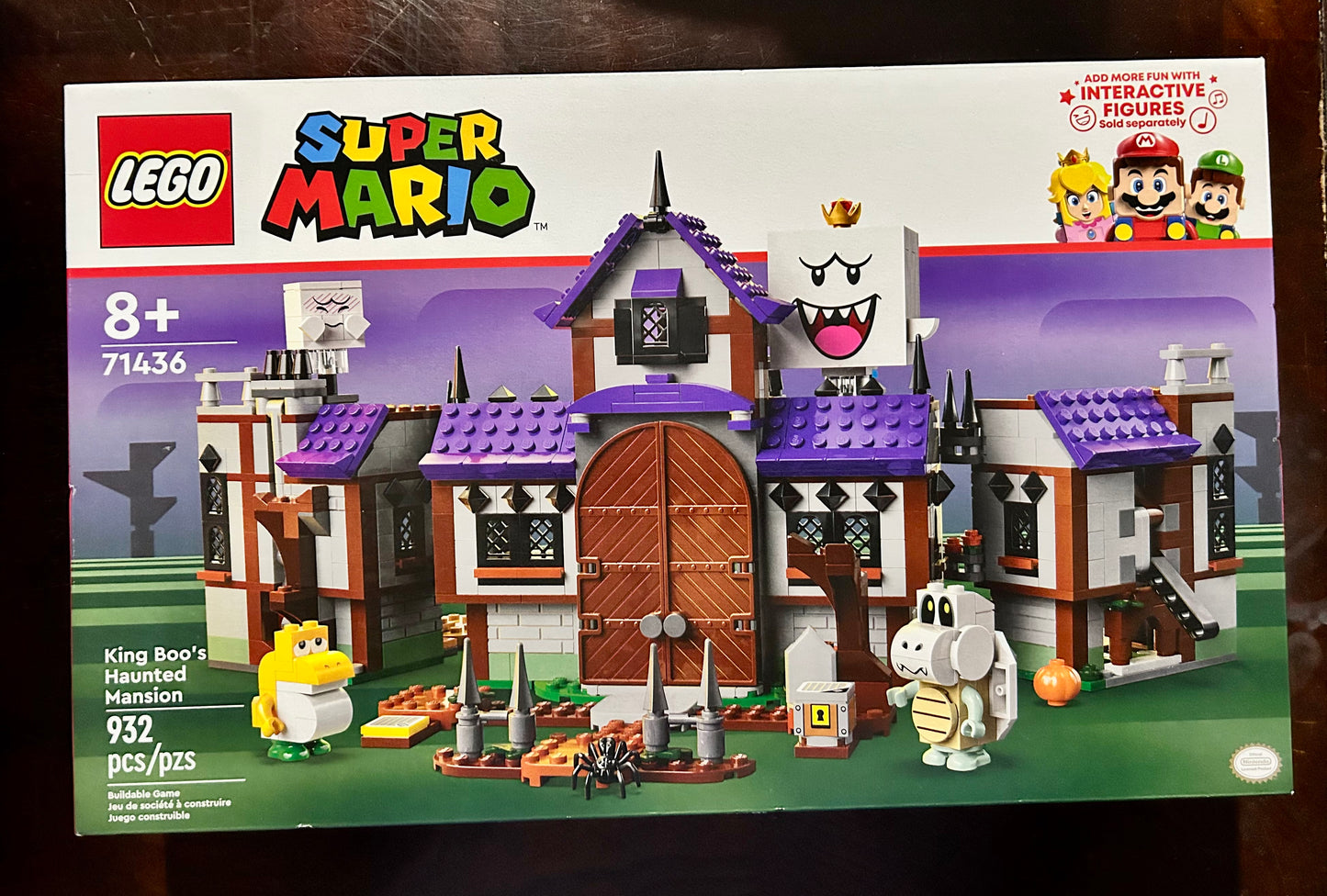 LEGO 71436 Super Mario King Boo's Haunted Mansion Set 39182