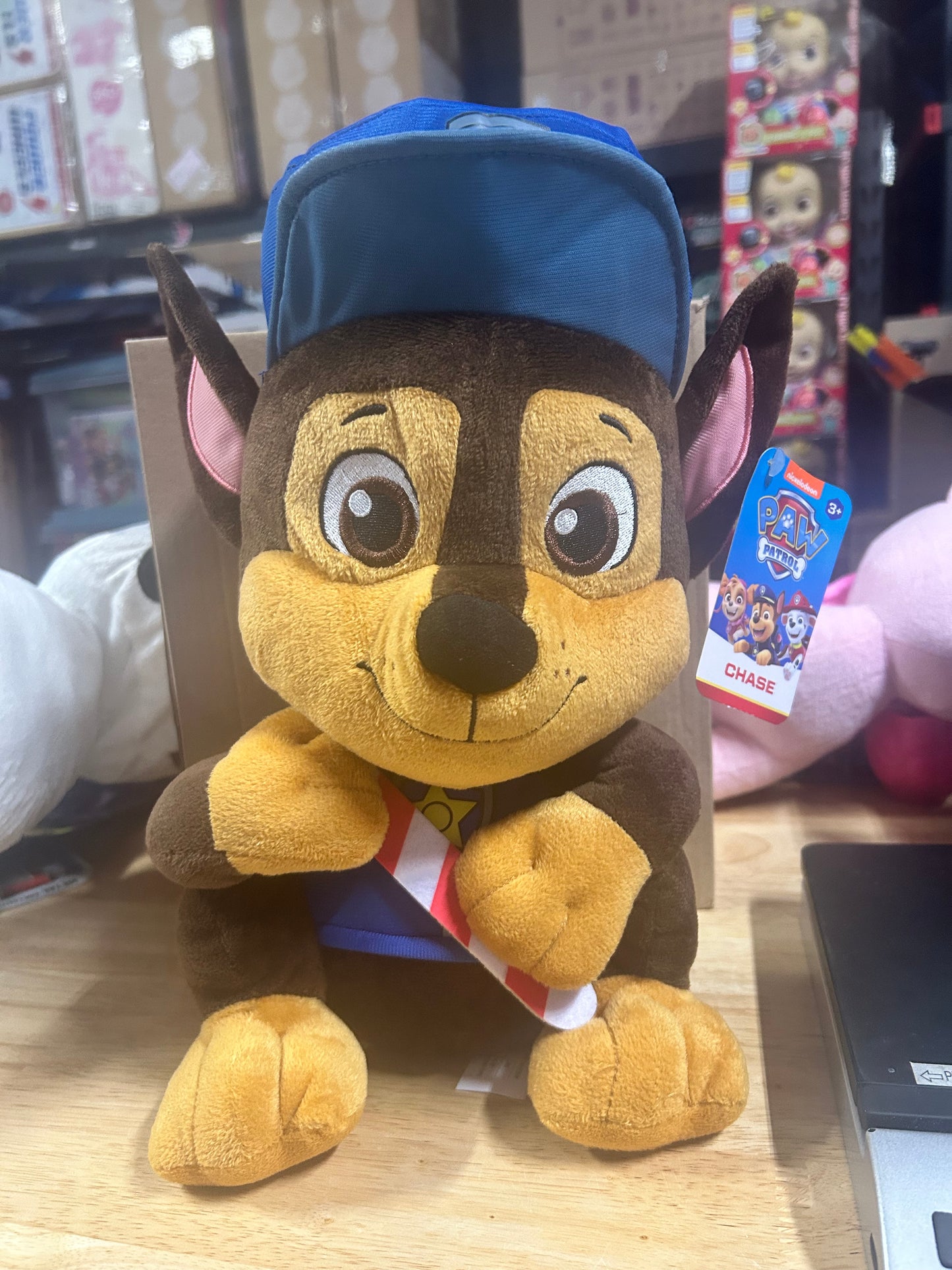 Paw Patrol Holiday 13” Candy Cane Chase Plush 16982