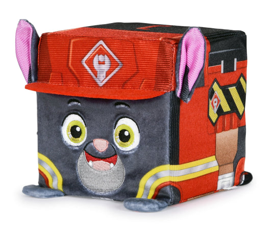 Rubble & Crew Charger  4” Cube-Shaped Plush 46250