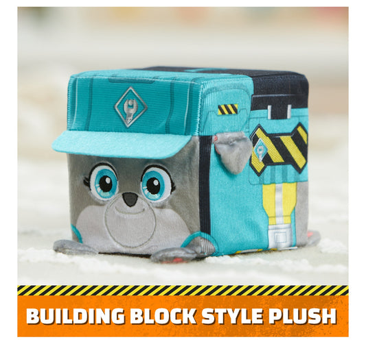 Rubble & Crew Motor, 4” Cube-Shaped Plush  46252