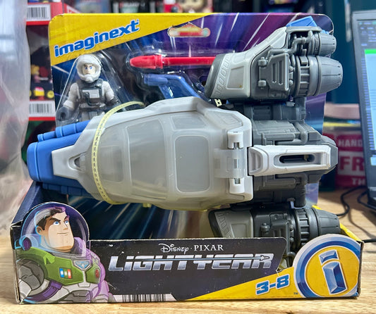 Disney Pixar Lightyear Imaginext Hyperspeed Explorer XL-01 Spaceship & Buzz Lightyear Figure Set 05711