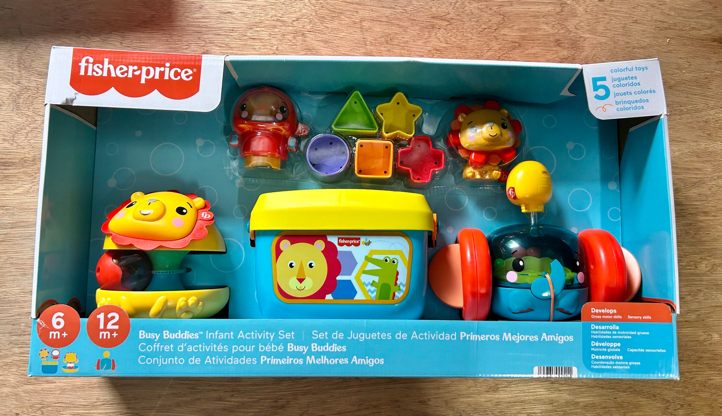 Fisher Price Busy Buddies Infant Activity Set 00941