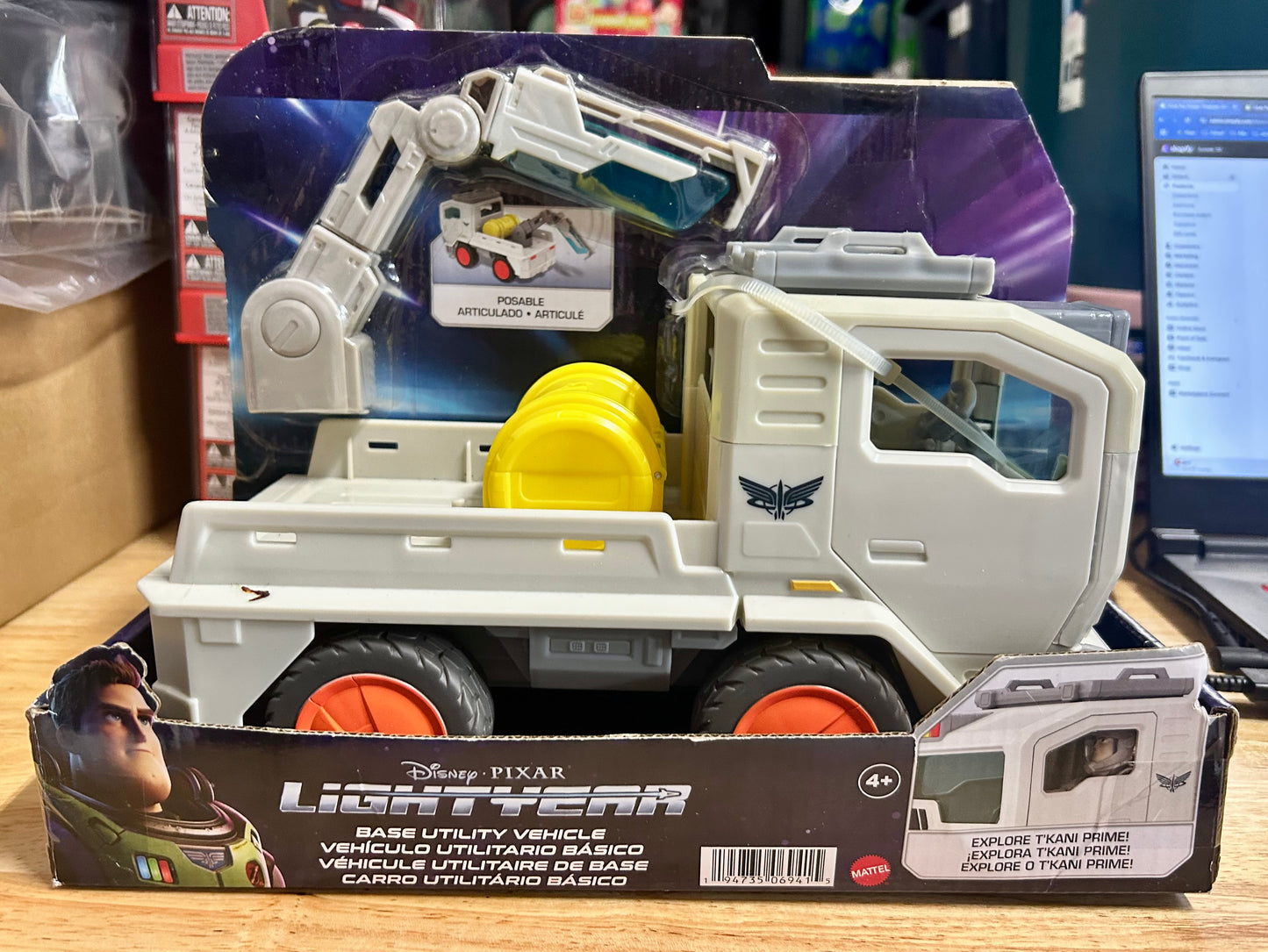 Disney Pixar Lightyear 5” Base Utility Vehicle 06941