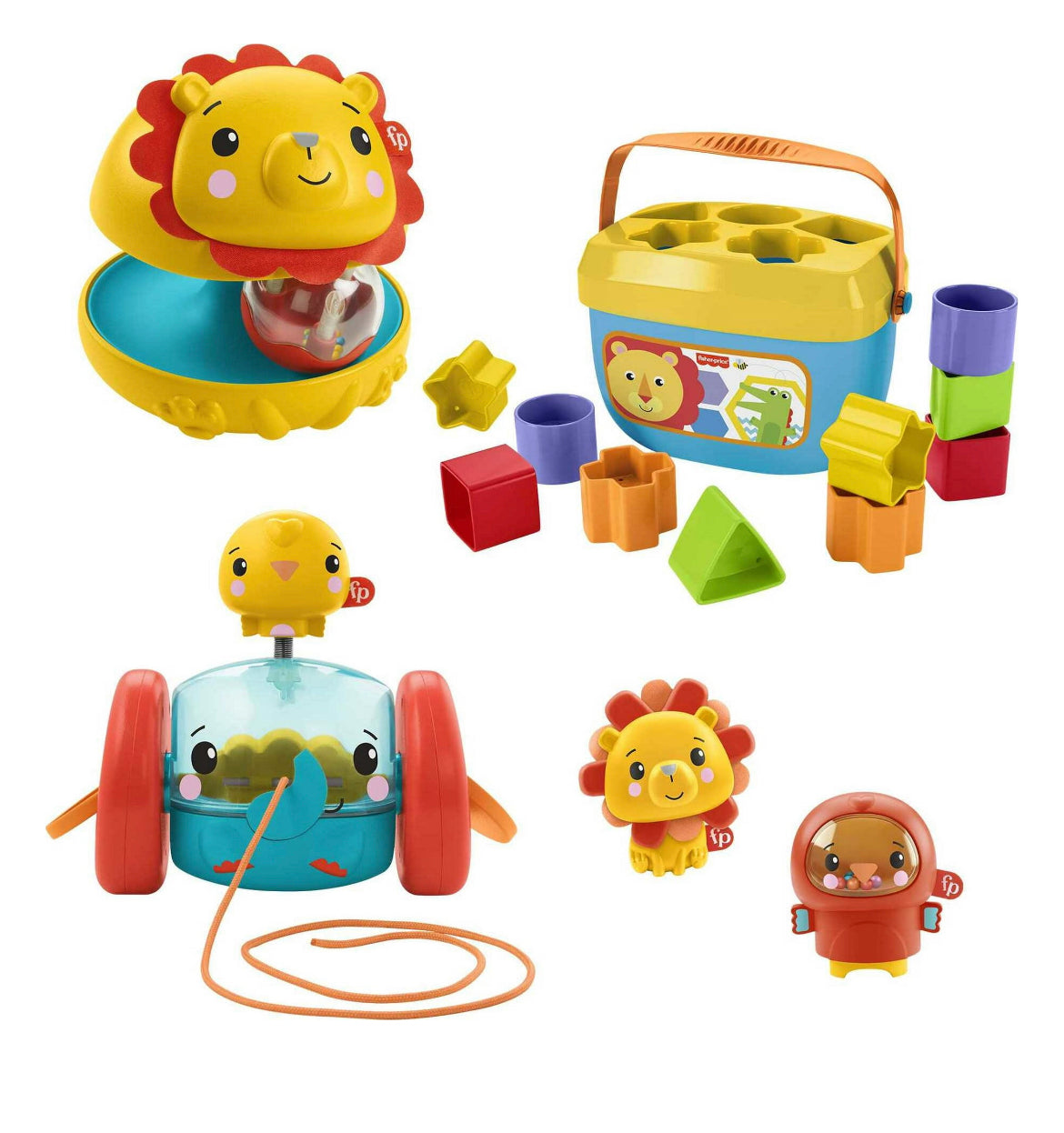 Fisher Price Busy Buddies Infant Activity Set 00941