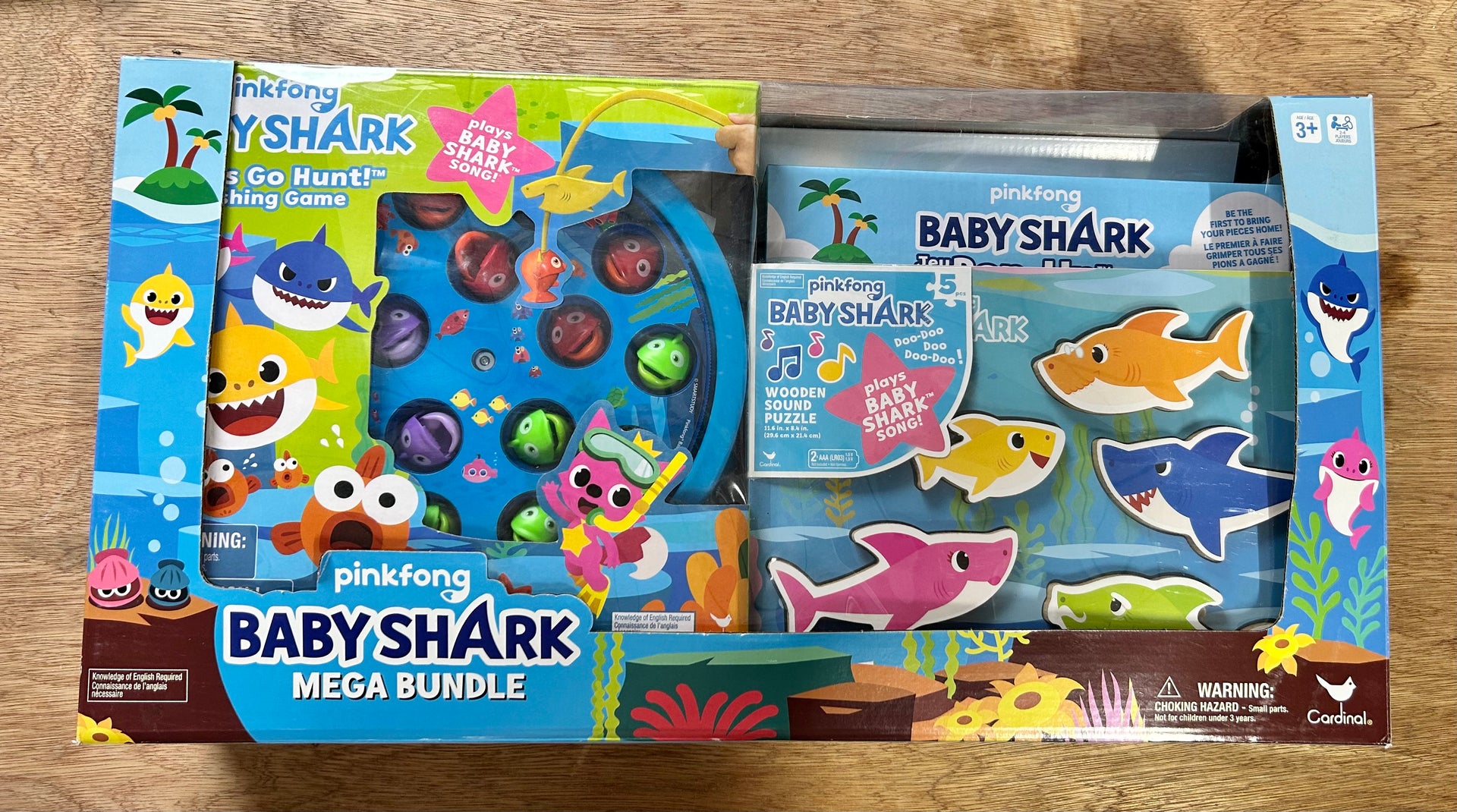 Baby Shark Mega Bundle Puzzles & Games Set 28957 – Cove Toy House