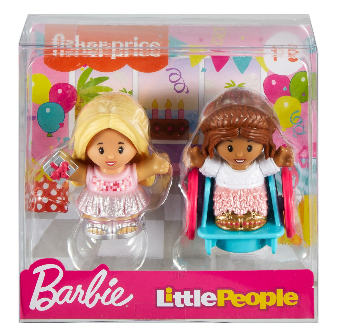 Fisher-Price Little People Barbie Party 2-Figure Pack 05548