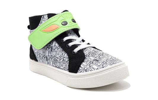 Baby Yoda Toddler Boys High Top Shoes