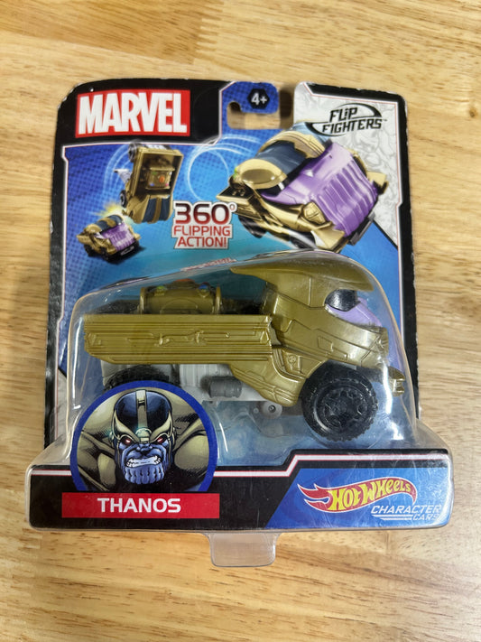 Hot Wheels Marvel Flip Fighters Vehicles For In Air Battles Thanos 56243