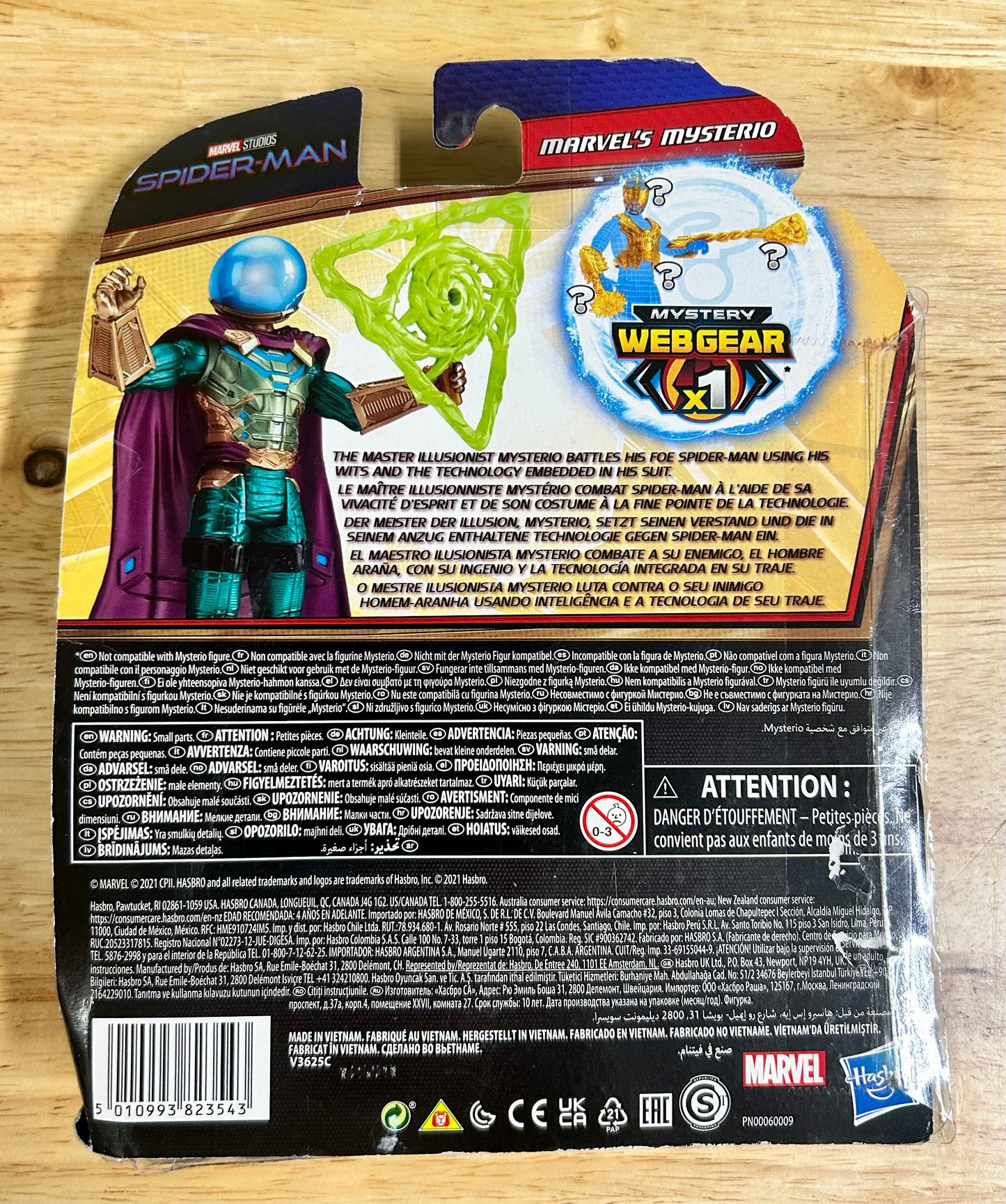 Marvel: Spiderman Marvel Mysterio 6” Action Figure 823543