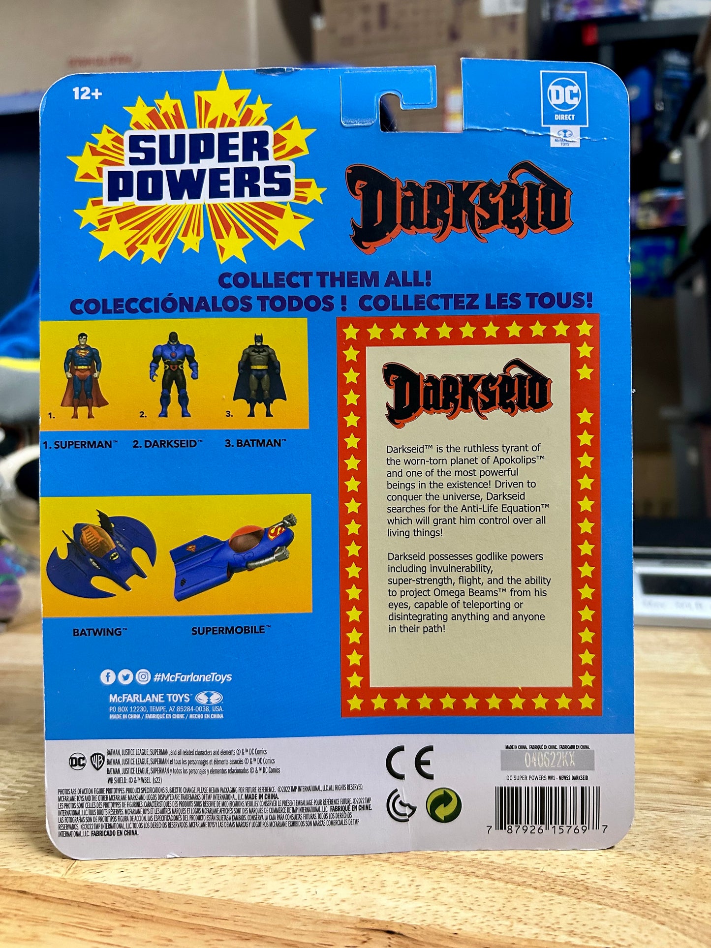 DC Super Powers Darkseid 6” Action Figure 15769