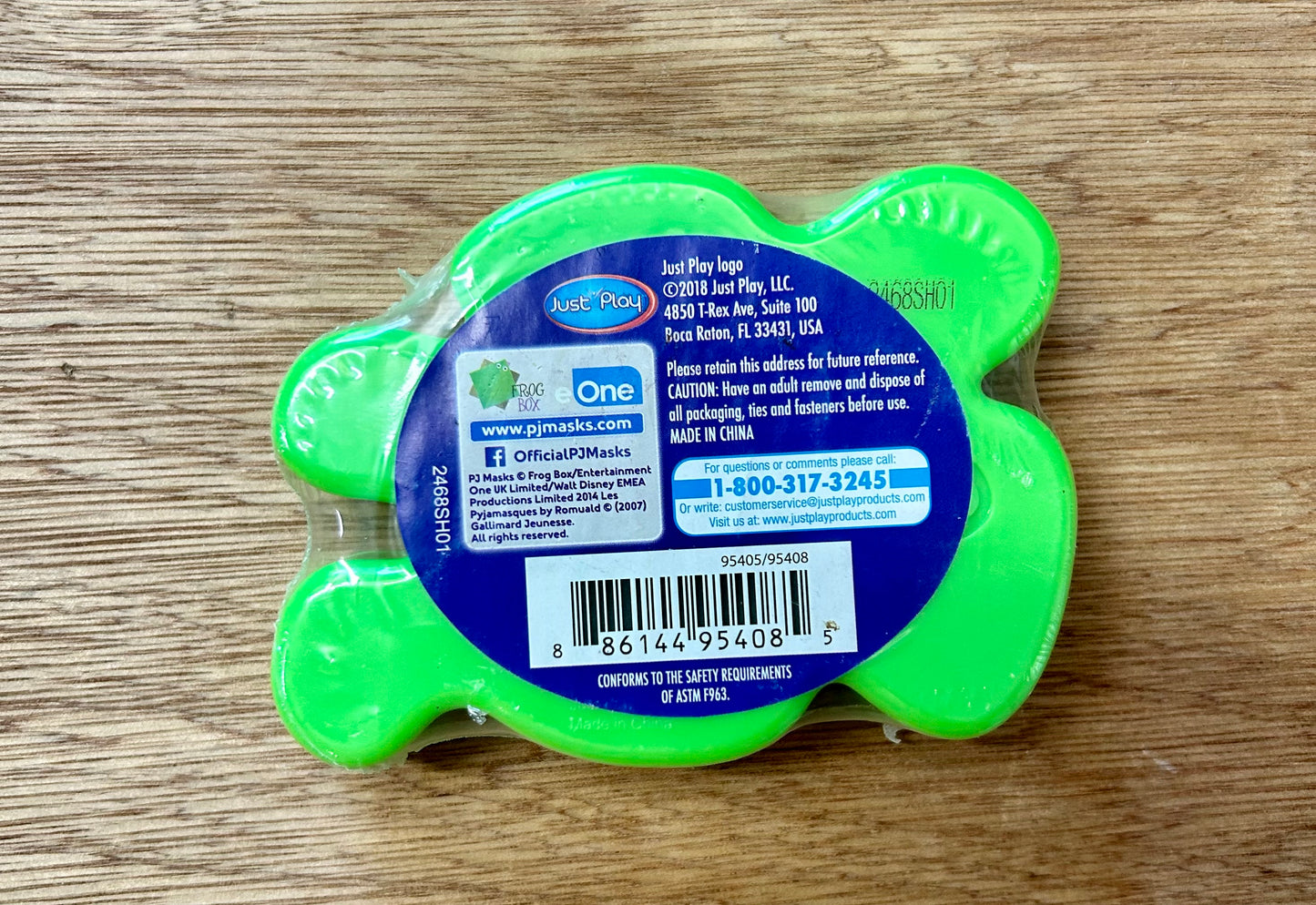 PJ Masks Sticky Splat Putty Green 95408