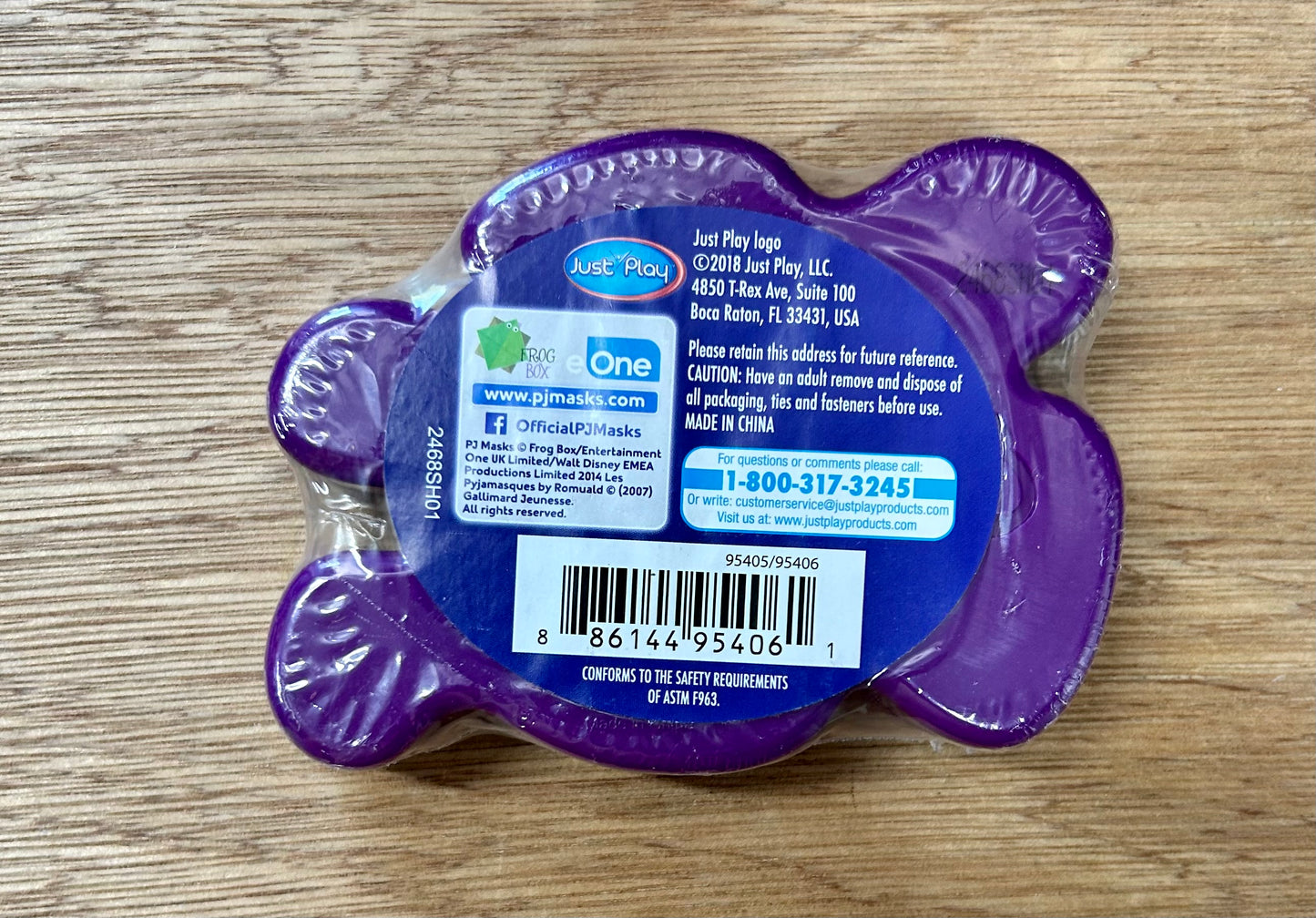 PJ Masks Sticky Splat Putty Purple 95406