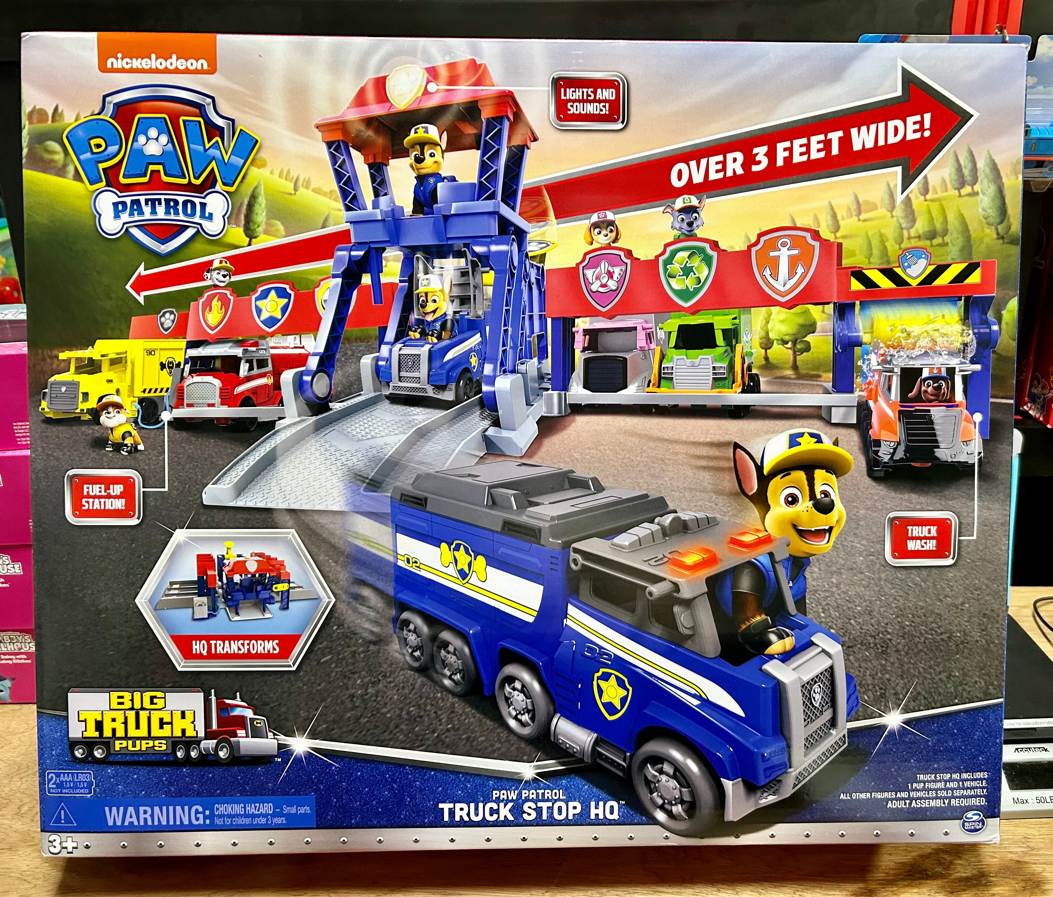 Paw popular patrol truck Stop