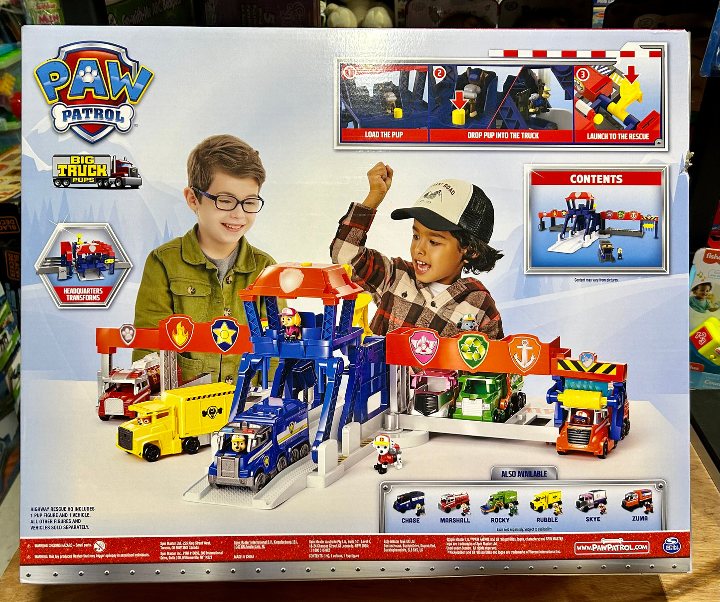 Paw Patrol Big Truck Pups Truck Stop HQ 41896