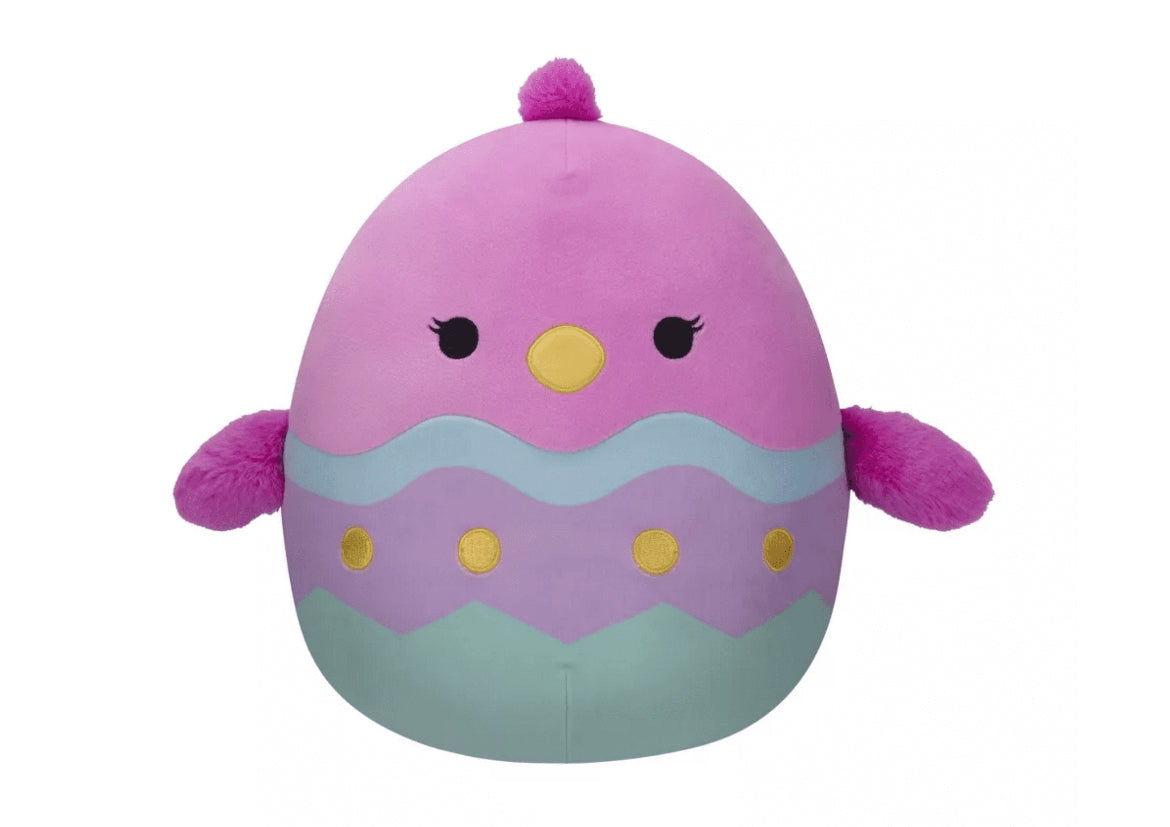 Squishmallows 12" Empressa Pink Chick in Easter Egg Medium Plush 39337