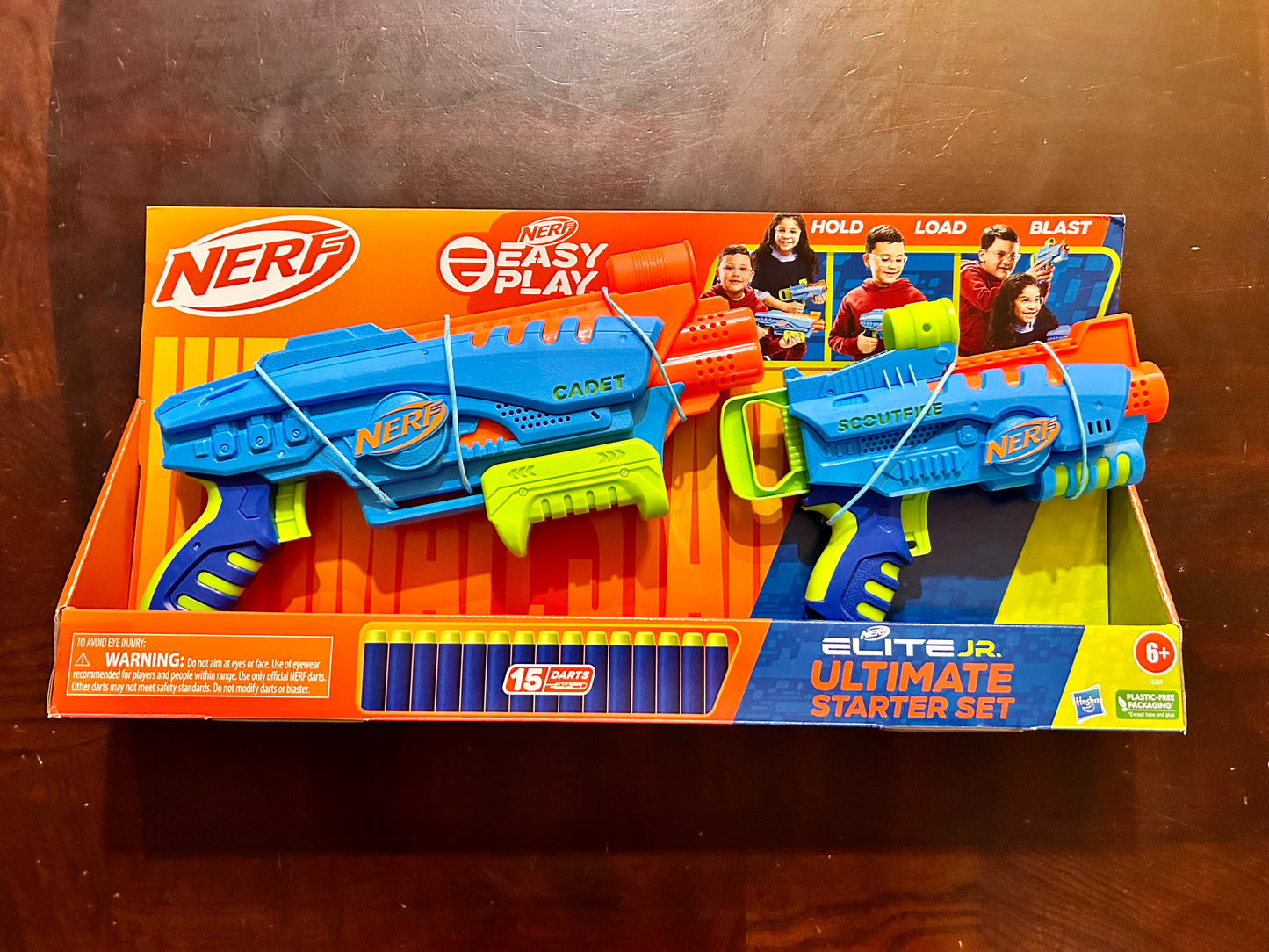 Nerf Elite Junior Ultimate Starter Set, 2 Blasters, 15 Nerf Elite Darts 21758