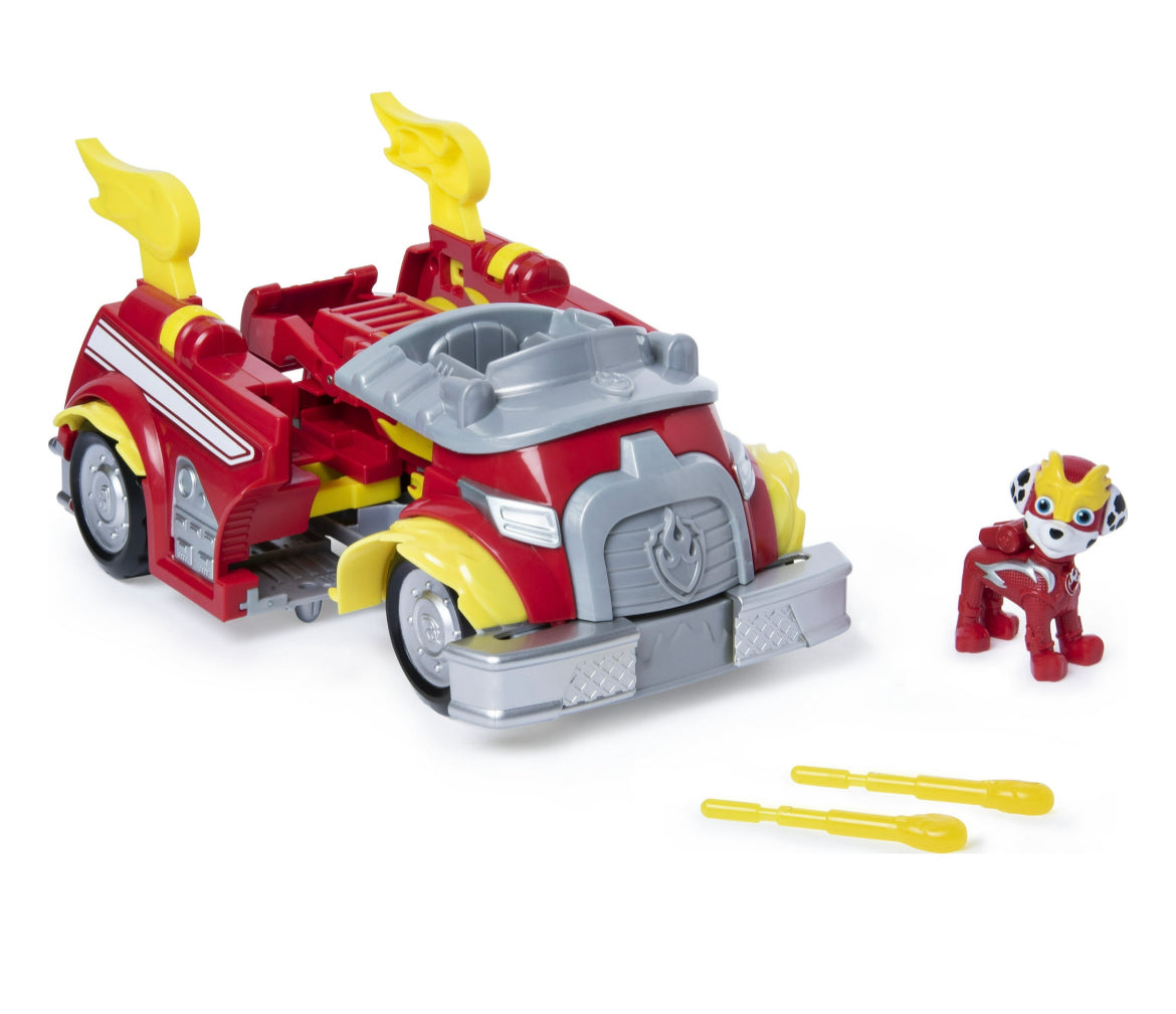 Paw Patrol Mighty Pups Super Paws Marshall’s Powered Up Fire Truck 26491