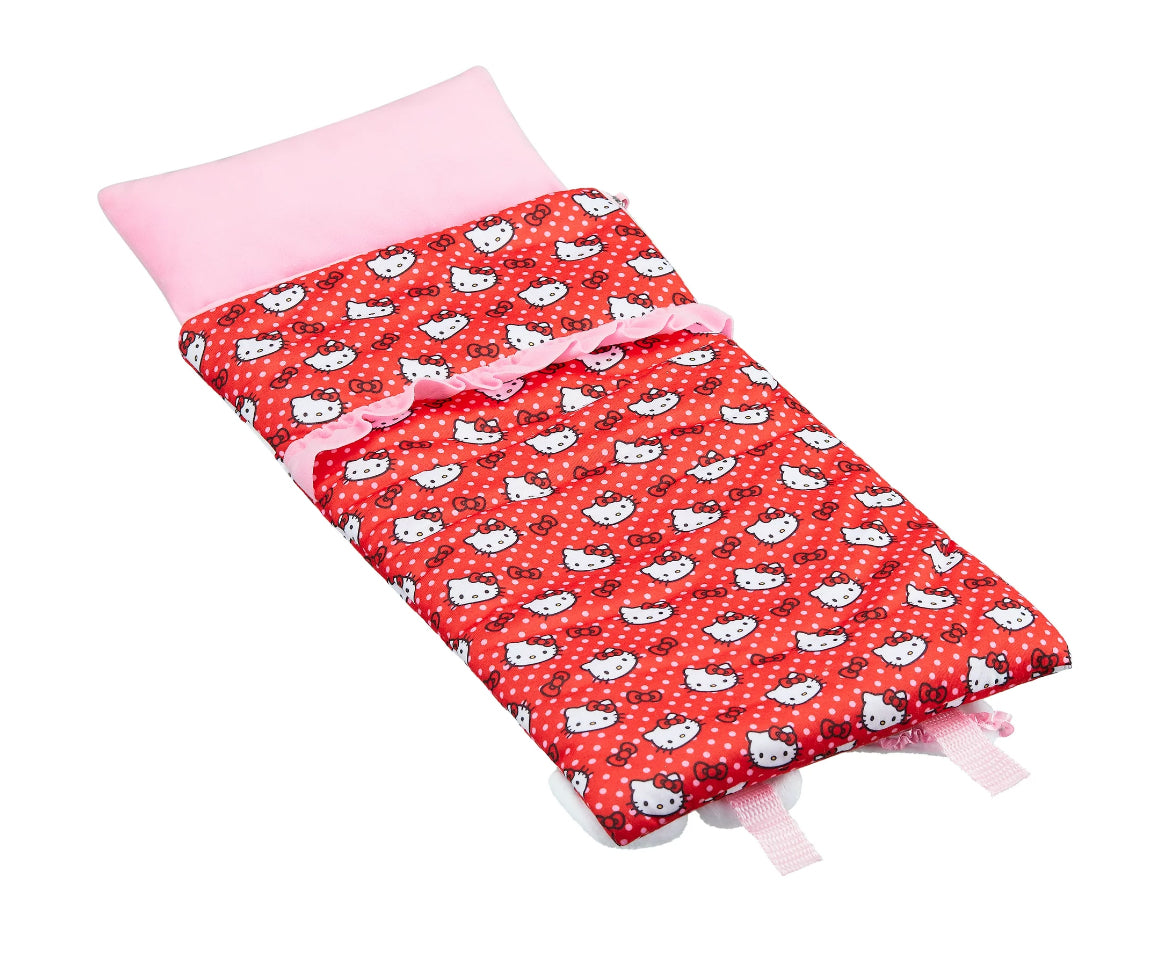My Life As Hello Kitty Sleeping Bag Play Set for 18" Dolls 19389