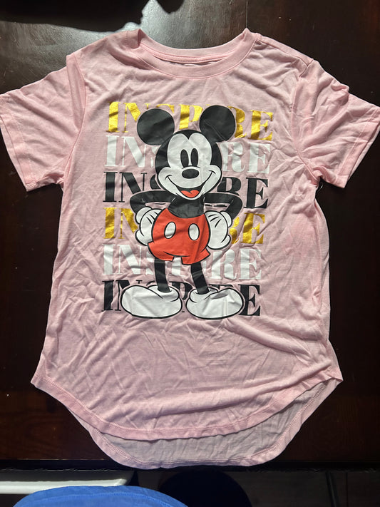 Disney Mickey Mouse Pink Inspire Tee