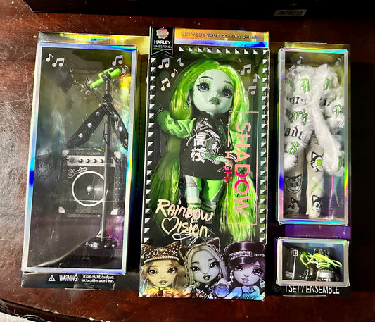 Rainbow Vision Shadow High Neon Harley Limestone Fashion Doll 58276