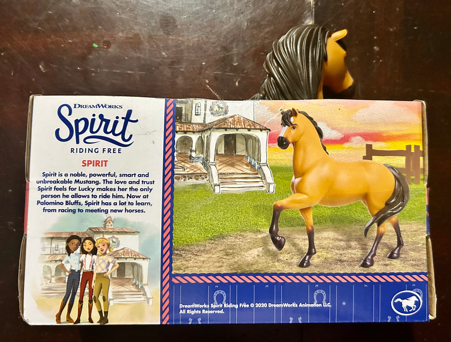 DreamWorks Spirit Riding Free 7” Collector Horse Spirit 39486