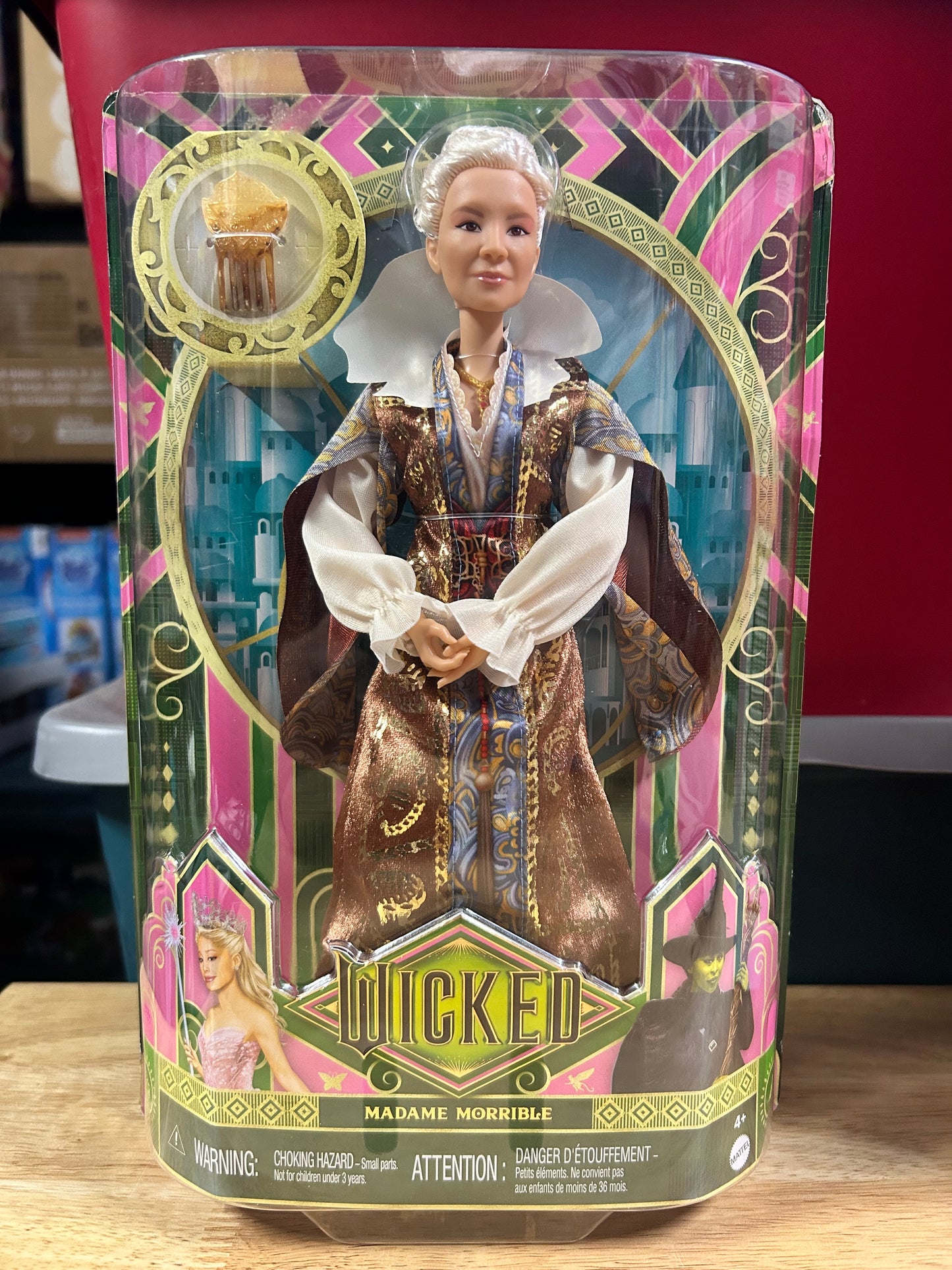 Universal Pictures’ Wicked Madame Morrible Fashion Doll 36475