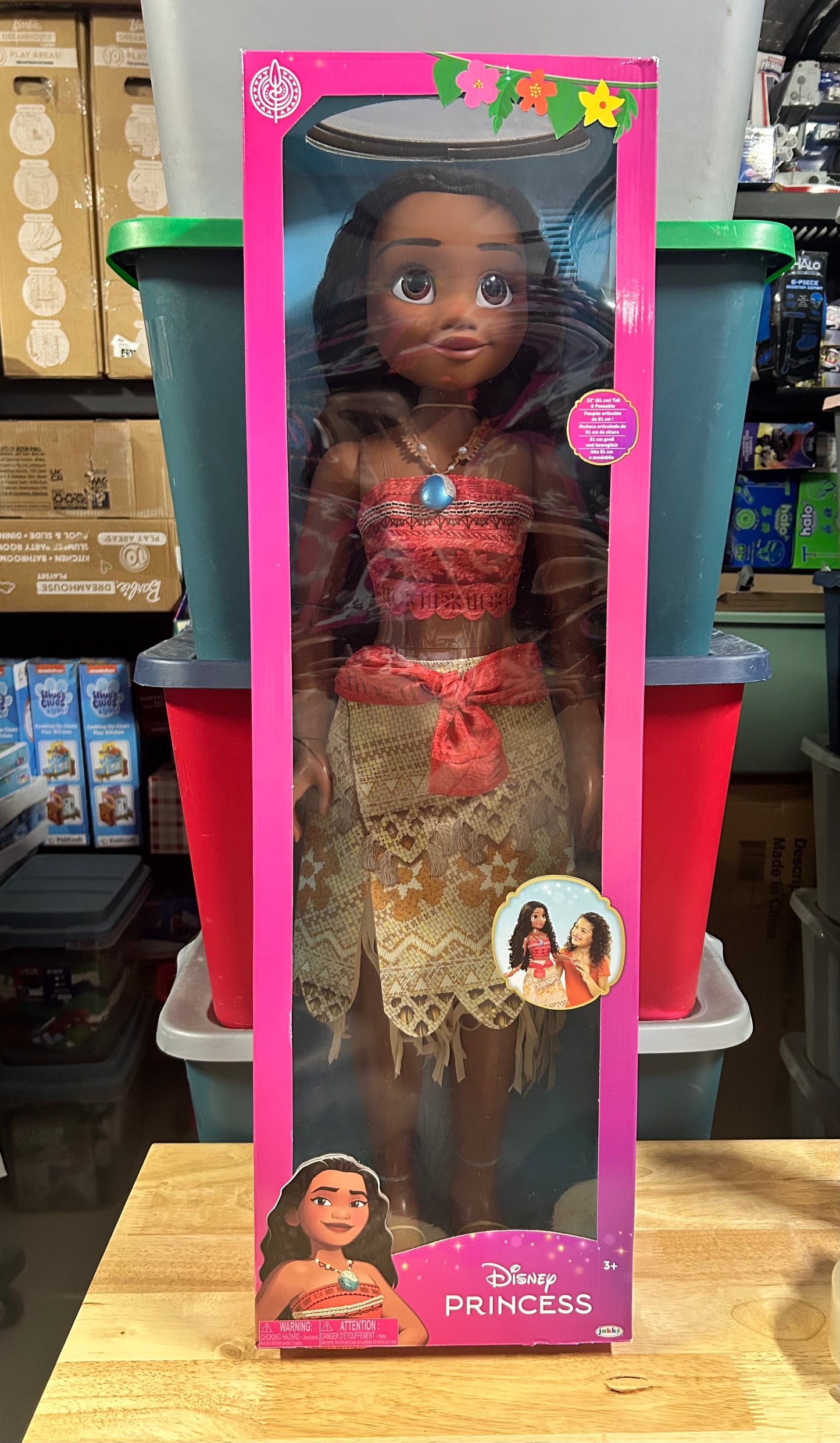 Disney Princess 32 inch Playdate Moana Fashion Doll 48960