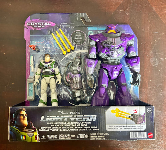 Disney Pixar Lightyear Buzz vs Zurg Action Figure Set 09075