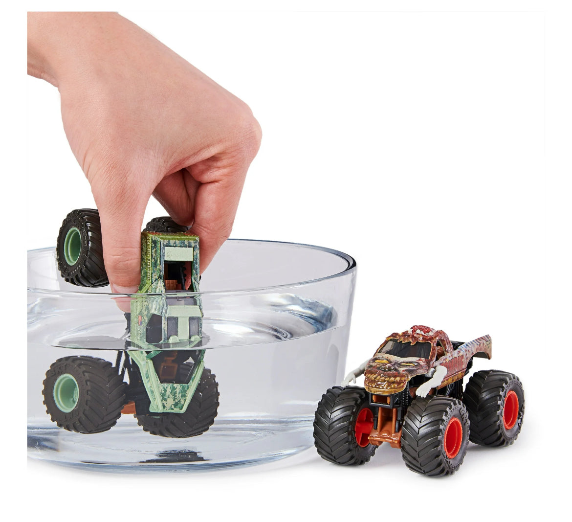 Monster Jam Color-Changing Die-Cast Monster Trucks, 1:64 Scale 35795