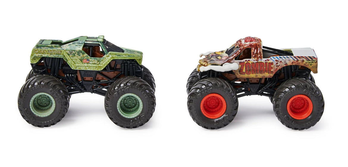 Monster Jam Color-Changing Die-Cast Monster Trucks, 1:64 Scale 35795