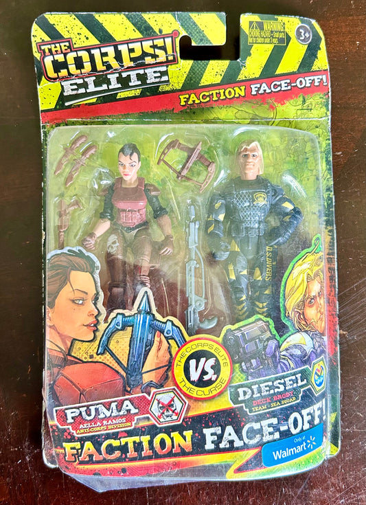 The Corps! Elite® Faction Face-Off! Action Figures 6 pc Carded Pack 03302