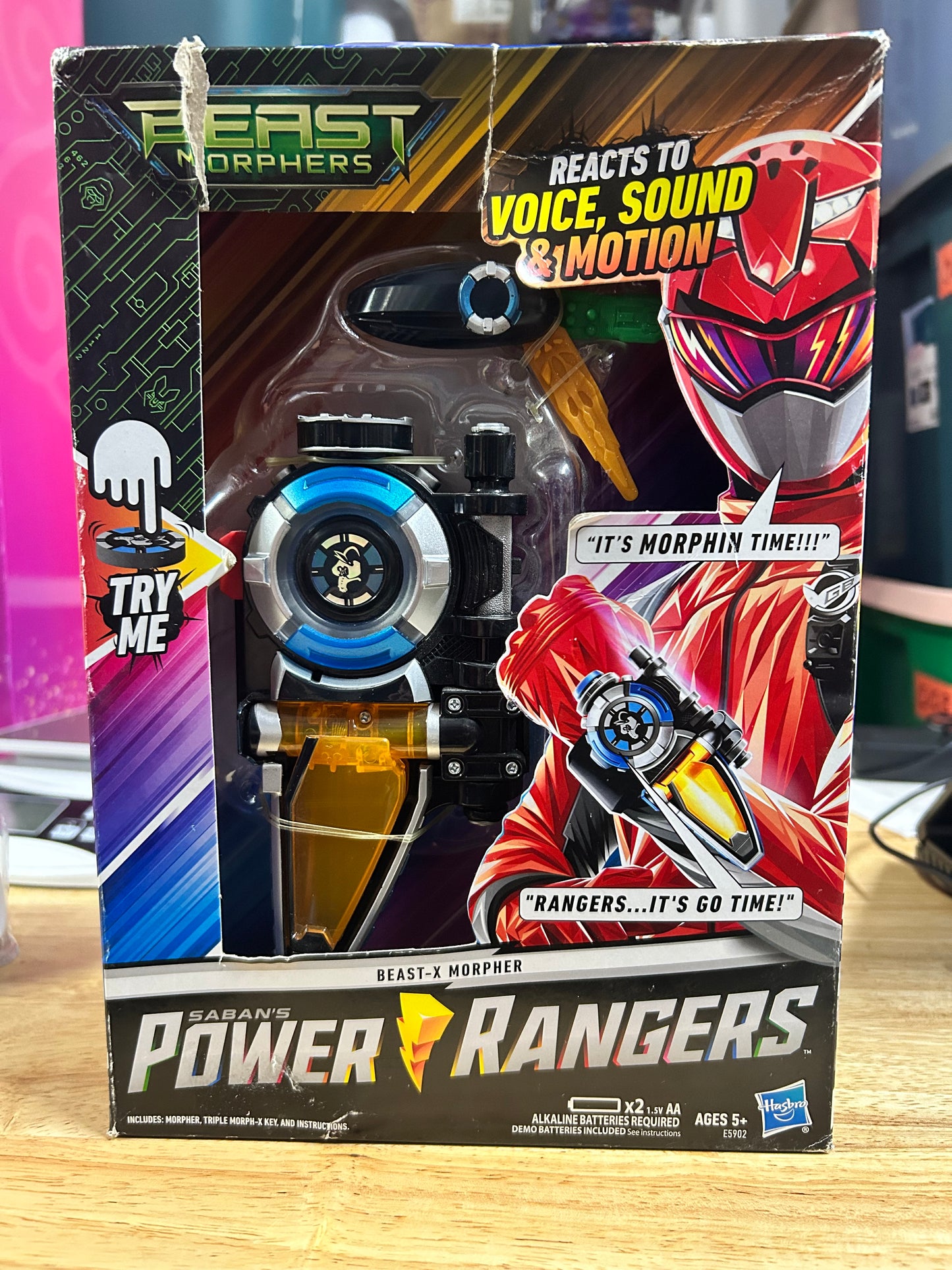 Power Rangers Beast Morphers Beast-X Morpher 2018 Rare Model 78887