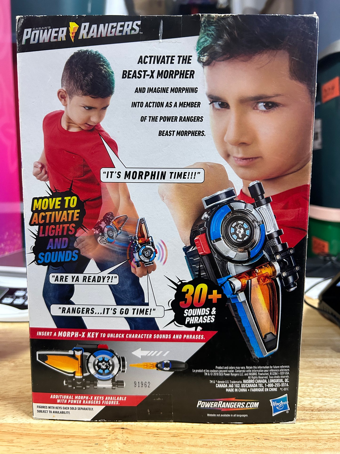 Power Rangers Beast Morphers Beast-X Morpher 2018 Rare Model 78887