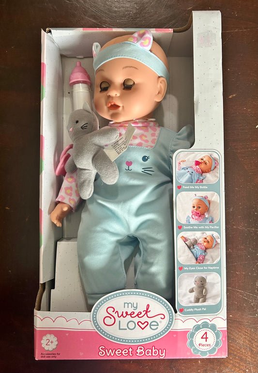 My Sweet Love Sweet Baby Doll Toy Set 19618